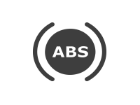 Icone noire d'ABS
